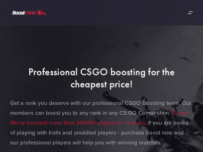 CSGO Boosting | Safe and Cheap CSGO Boost by Professionals
