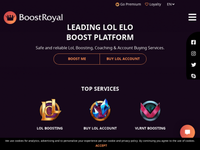 BoostRoyal.com | Buy LOL ELO Boost &amp; Premium LOL Boosting