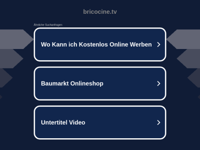 bricocine.tv