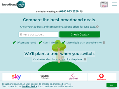 Broadband Deals from £17.99 - Fibre from £22.00 | BroadbandDeals.co.uk