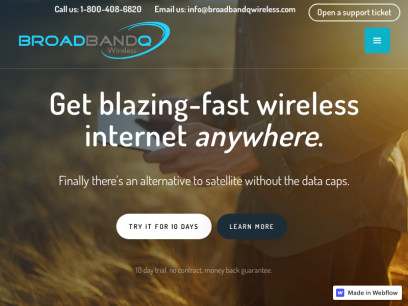 Broadband 4G LTE Wireless Internet  | Broadband Q