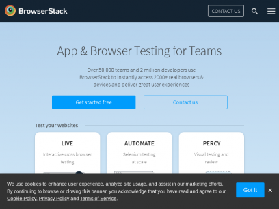 Most Reliable App &amp; Cross Browser Testing Platform | BrowserStack