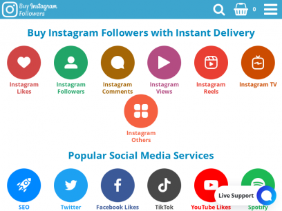 Buy Instagram Followers - 100% Real Followers - BIF