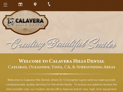 Dentist in Oceanside, CA | Calavera Hills Dental