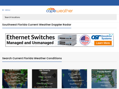 Cape Coral Weather | Fort Myers | Florida | Forecast | Radar | 