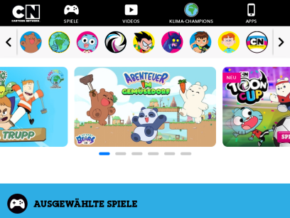 Cartoon Videos, Online Games &amp; Downloads auf Cartoon Network