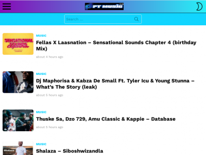Ptmusic.co.za | South Africa Music, VIdeos, Albums &amp; Entertainment Platform