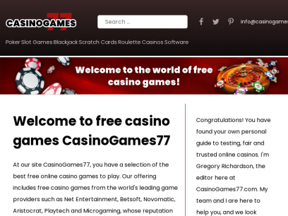 FREE CASINO GAMES • Play 6000+ Gambling Games for Free With no Download for Fun
