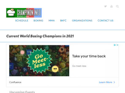World Boxing Champions (June 2021) — Champinon.info