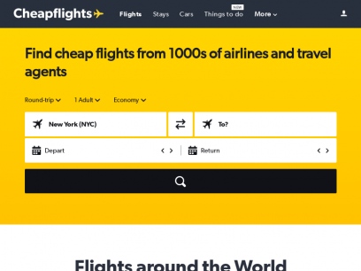 Cheap Flights, Airline Tickets, and Airfare - Cheapflights.ca