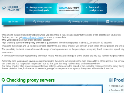 Proxy Checker