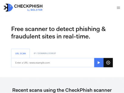 Url Scanner to Detect Phishing in Real-time | CheckPhish