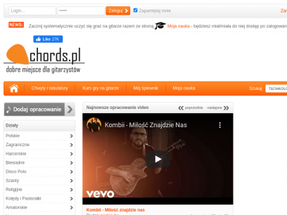 Sites like chords.pl &
        Alternatives
