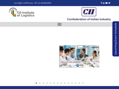 Home Page - CII Institute of LogisticsCII Institute of Logistics