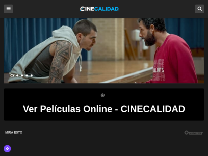 ▷ ❤️ CINECALIDAD |️ Ver Películas Online Gratis en Español