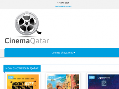 
        Cinema Qatar - Live Showtimes, Book Tickets, Latest all Movies Timings of Qatar 