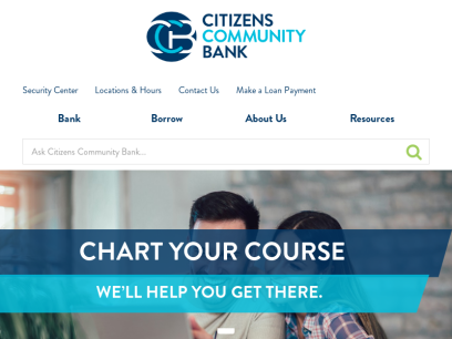 Welcome to Citizens Community Bank!