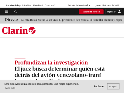 Noticias. Últimas noticias de Argentina y el Mundo | Clarín