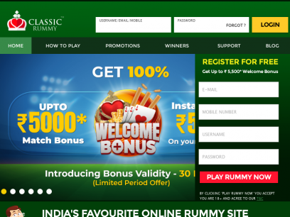 Rummy Online | Play Indian Rummy Games &amp; Win Real Money In Prizes