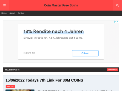 Coin Master - Free Spins & Coins [Todays Links July 2021]