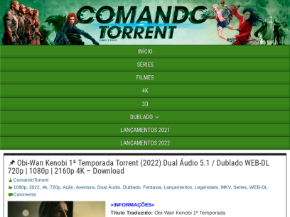 Comando Torrent - SEM ANÚNCIOS! Baixe Filmes e Series torrent HD