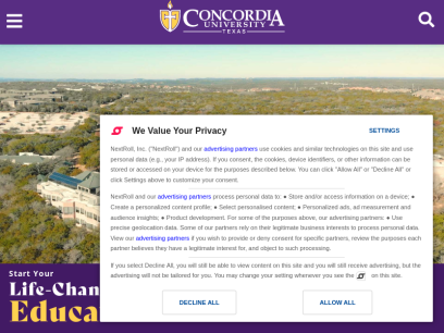 Concordia University Texas | Offering Liberal Arts &amp; Sciences Degrees