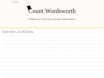 Online Word Counting Tool | Count Wordsworth
