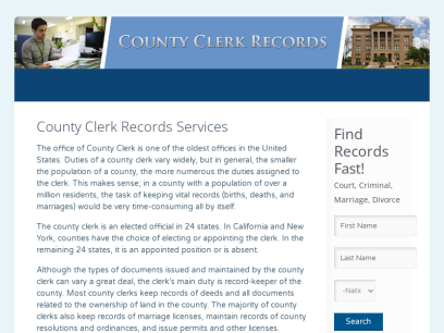 Free Public Records Search