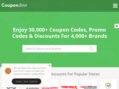 Coupon Codes, Promo Codes, Deals &amp; Discounts By Couponjinn.com