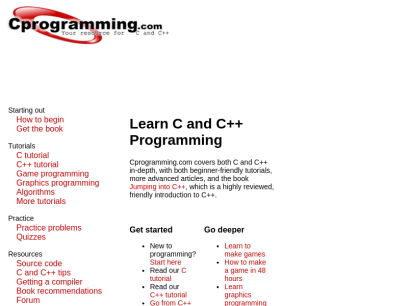 Learn C and C++ Programming - Cprogramming.com