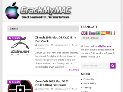 CrackMyMAC - Direct Download FULL Version MAC Software