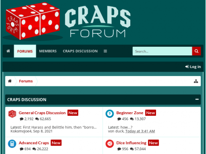 Craps Forum
