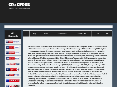 sites similar to cricfree