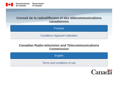 Conseil de la radiodiffusion et des télécommunications canadiennes / Canadian Radio-television and Telecommunications Commission | CRTC