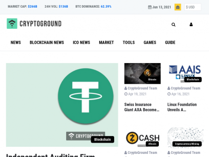 CryptoGround - Blockchain &amp; Cryptocurrency News updates, Guides, Tools &amp; Trade Simulator