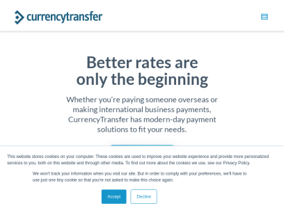 International Money Transfers | Currency Transfer Online