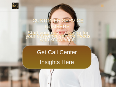 Customer Service Numbers – Contact Centers