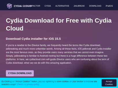 Cydia Cloud | Cydia Download on all iOS version (No Jailbreak Needed)