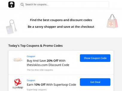 DealDrop - Coupons, Promo Codes, Deals and Discounts