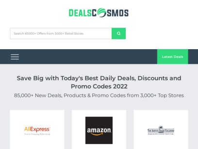 Today's Best Daily Deals, Discounts &amp; Promo Codes for July 2021 | DealsCosmos.com