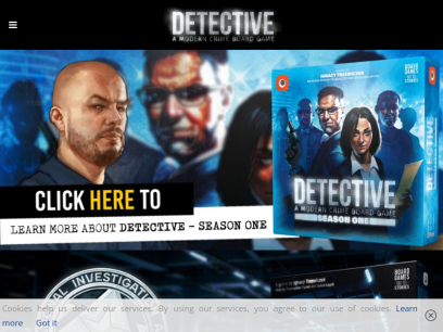 Detective: A Modern Crime Board Game Official Homepage