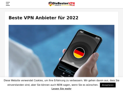 Bester VPN Anbieter für Deutschland | diebestenvpn.de