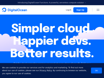 DigitalOcean – The developer cloud