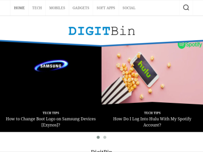 DigitBin &ndash; Digital Bin of Technology