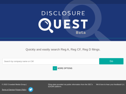 Disclosure Quest - Search SEC Filings
