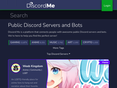 Public Discord Servers You'll Love ❤️ | Discord Me