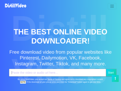 Free video downloader: download any video from any site using url online