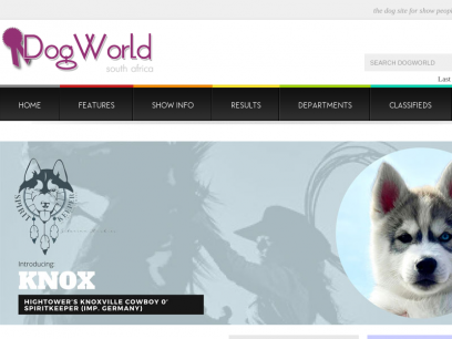 Sites like dogworld.co.za &
        Alternatives