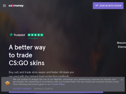 CS.MONEY — Trading Bot for fast Dota 2 items trade, buy and sell Dota 2 skins