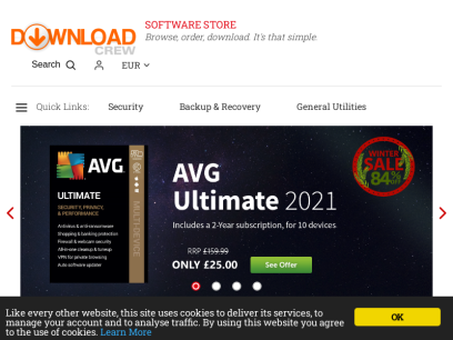 Downloadcrew US Software Store - discounted downloadable software